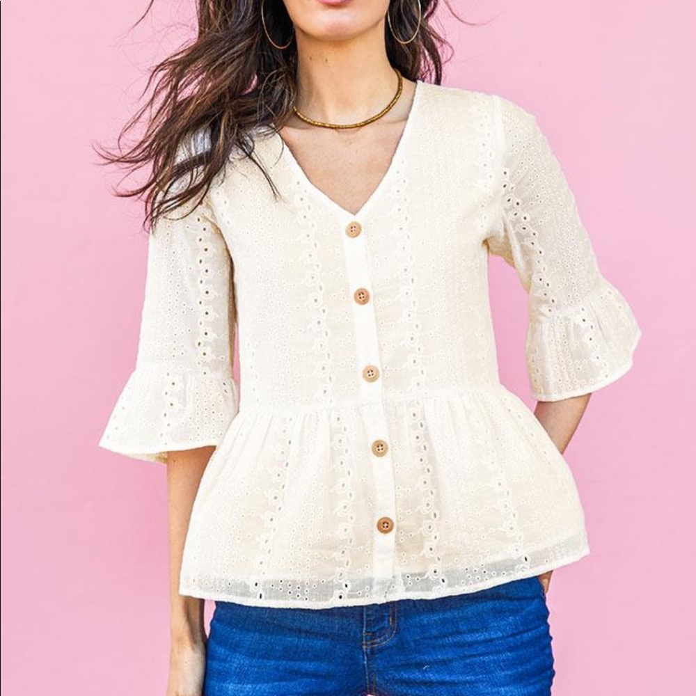 Matilda Jane Have A Good Day Blouse